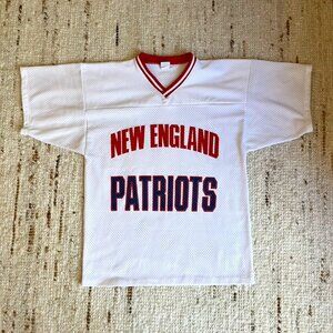 Vintage Logo 7 New England Patriots Jersey NOS Champion Retro Brady Maye Nike